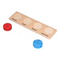 thumbnail image 4 of Bloques De Formas, Seguro, Divertido, Educación Temprana, Tablero Perforado Con Forma De Madera, Concepto De Ecualización Inodoro, Superficie Lisa Para Niños De 3 Años En, 4 of 7
