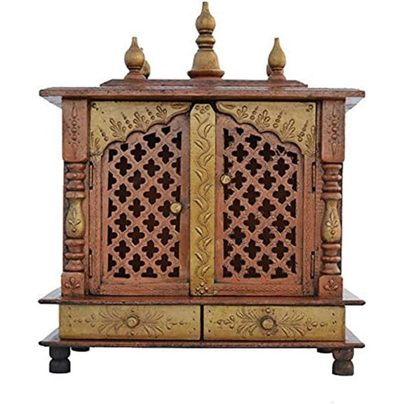 Indian Handicrafts Export Home Temple/Pooja Mandir/Wooden Temple/Temple for Home/Mandap