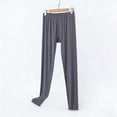 thumbnail image 2 of JGGSPWM Women's Modal Stretchy Relaxed Lounge Home Long Pants Pajama Soft Comfy Lounge Pj Bottoms Soft Casual Sleep Pants Gray XXXXL, 2 of 5