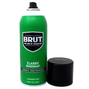BRUT Deodorant Spray Classic Scent 10 oz (Pack of 4)
