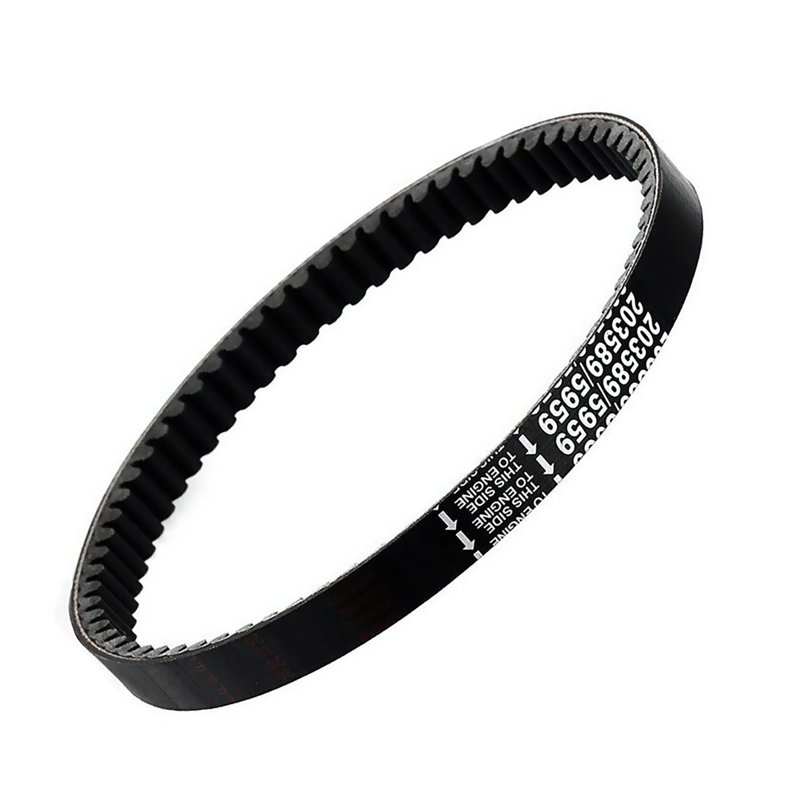 3x Replacement Part Number 5959/203589 Kart Drive Belts Oil-Resistant and Heat-Resistant for Karting Applications