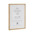 thumbnail image 4 of Kate and Laurel Gallery Wall Poster Frame, 12x16, Natural, Modern Photo Frame for Use as Entryway Wall Decor, Living Room Decor, or Fireplace Mantel Decor, 4 of 7
