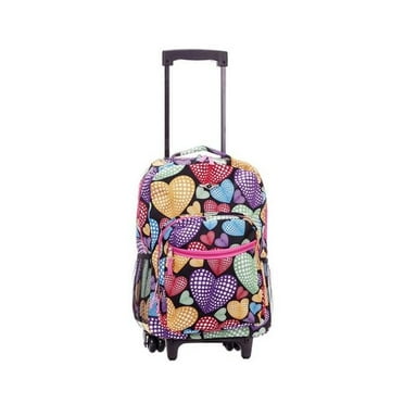 13 x 10 x 17 in. Rolling Back Pack - Newheart