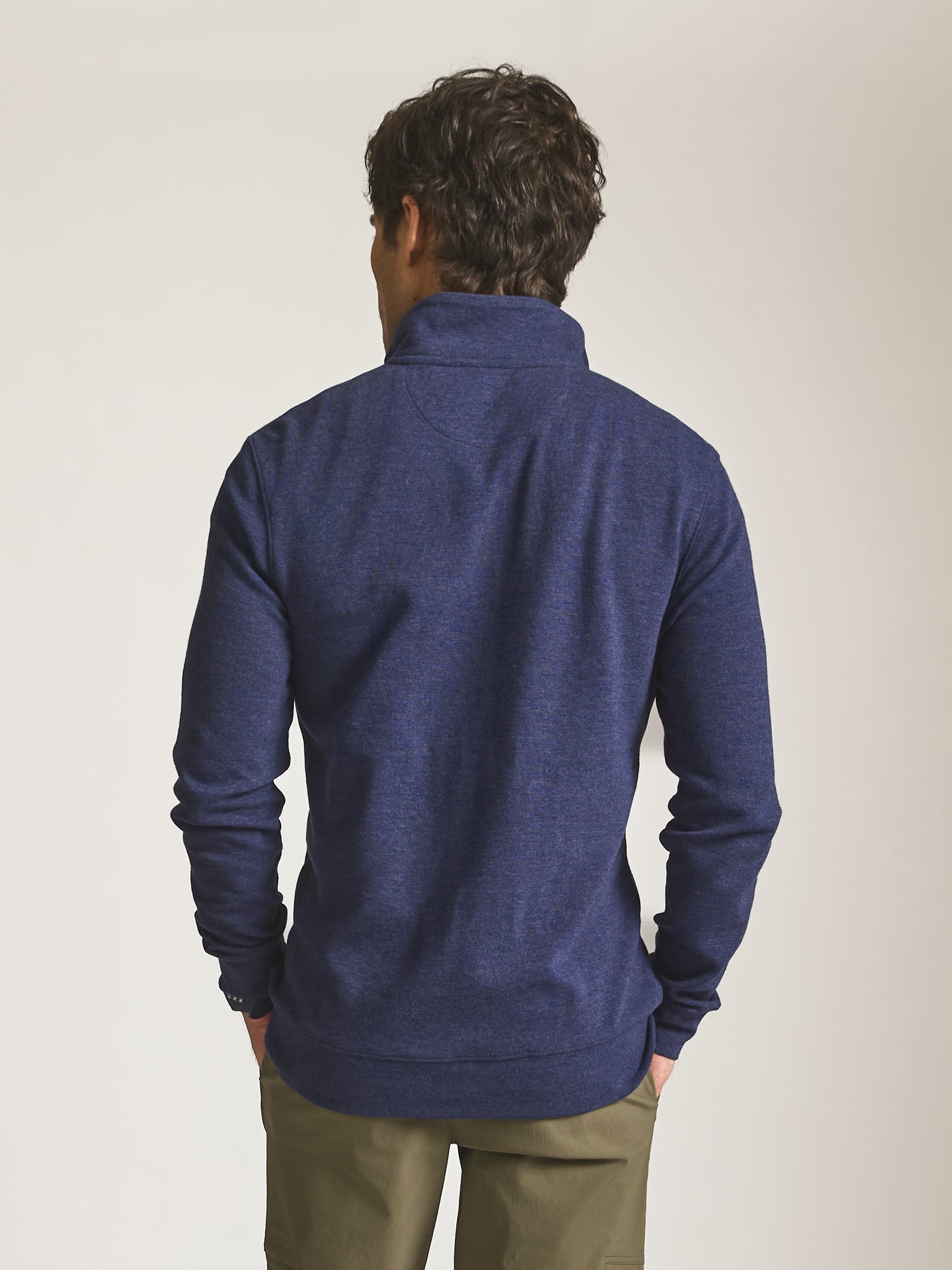 Chaps Men’s and Big Men’s Riverstone Quarter Zip Sweater, Sizes S–2XL
