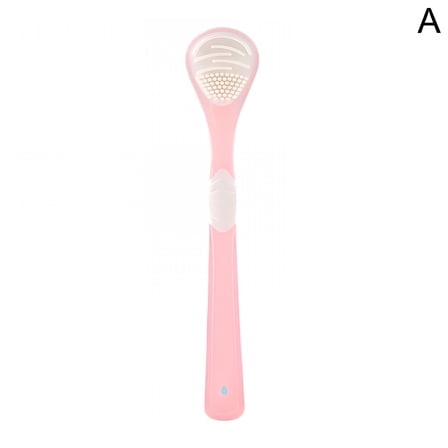 ACDANC Double Side Tongue Cleaner Brush For Tongue Cleaning Care Tool Silicone Tongue Scraper Toothbrush Fresh Breath