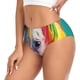 thumbnail image 2 of Fotbe Watercolor White Horse Calzones Estampados para Mujer – Ropa Interior de Algodón, Cómoda, Suave y Elástica-Medium, 2 of 6