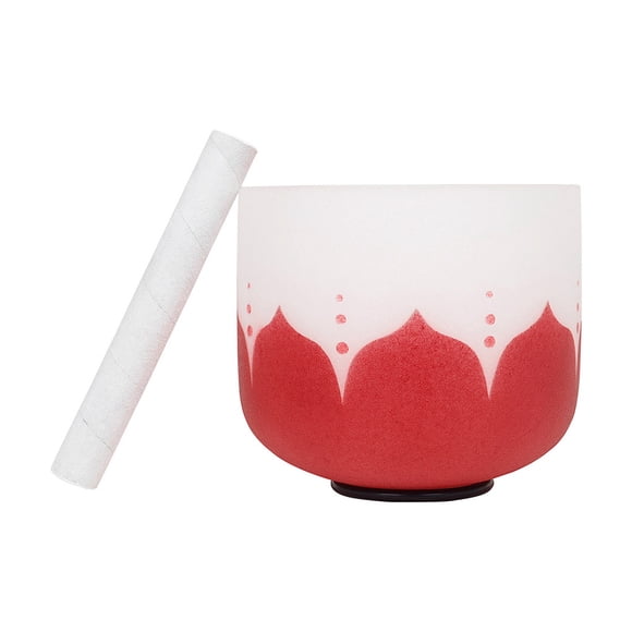 Juego de percusión de cuencos Soidarity OD031850-01B Accesorios educativos de enseñanza multiusos color Rojo