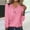 Pink, variant on Kayannuo Long Sleeve Womens Tops Graphic Tees Women Fashion Women's Long Sleeve Summer V Neck Sexy Casual Tops Botton Regular Blouses Tops