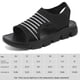 thumbnail image 2 of Sandalias para caminar Sandalias deportivas Sandalias elegantes Mujeres cómodas (36) Negro, 2 of 9