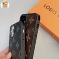 thumbnail image 4 of Funda De Lujo Para Galvanoplastia De Alta Calidad De Cuero Anticaída Para IPhone 14 Plus 13 12 11 Pro Max XS XR X 8 7, 4 of 4