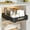 Black, variant on Pull Out Cabinet Organizer, Heavy Duty Slide Out Drawer, No Drill Pull Out Drawers, Sliding Pull-Out Pantry Shelves for for Cabinets, Roll Out Shelf Storage for Kitchen Bathroom