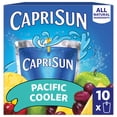 thumbnail image 4 of Capri Sun Flavored with Other Natural Flavor Juice Drink Blend, 30 Pouches, for School Lunches and On-the-Go Hydration, Fruit Punch, Strawberry Kiwi & Pacific Cooler, All Natural Ingredients, 6 fl oz, 4 of 5