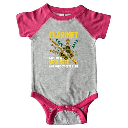 

Inktastic Clarinet Funny Reed Joke Clarinetist Gift Gift Baby Boy or Baby Girl Bodysuit