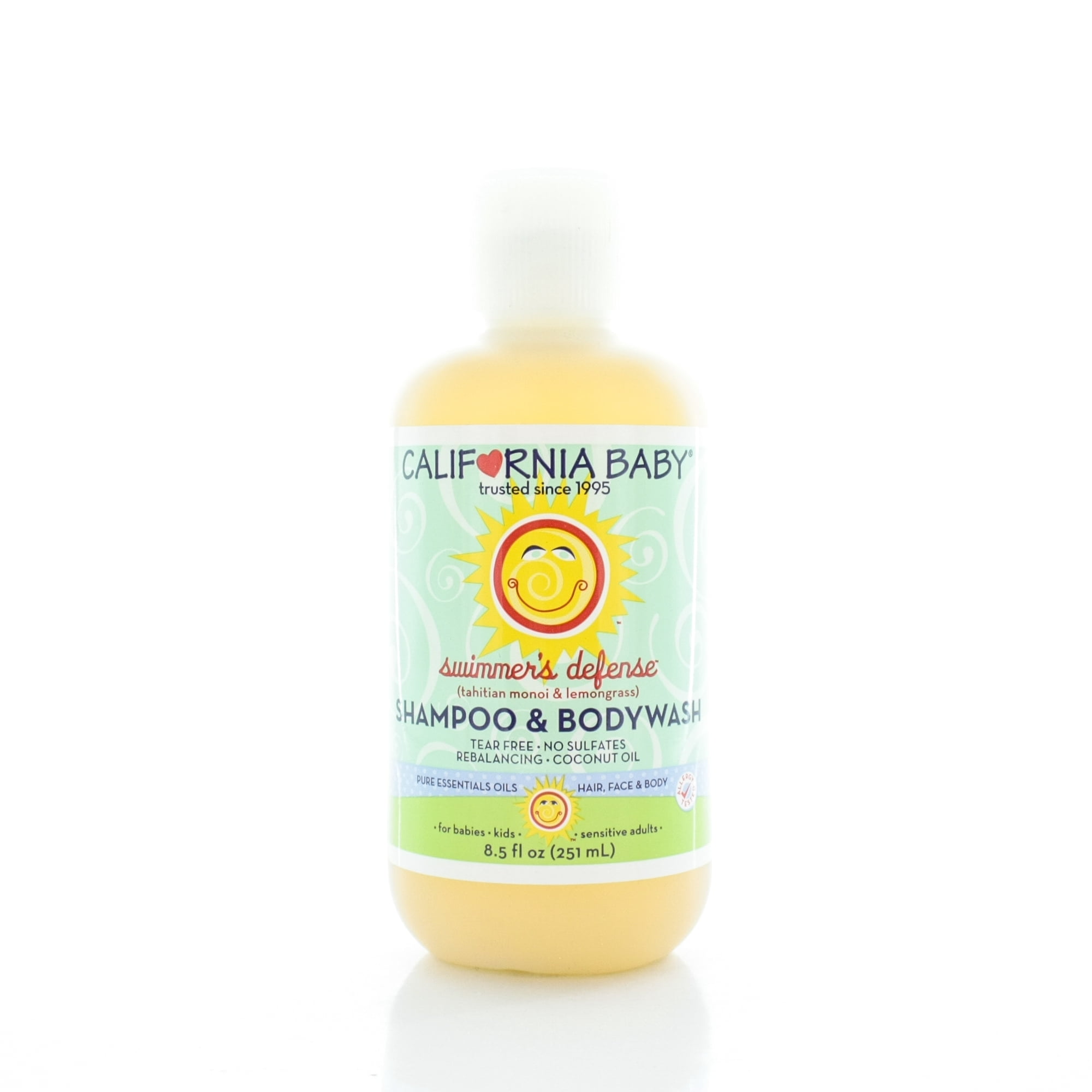 California Baby Swimmers defense Shampoo & Bodywash 251ml 8.5oz