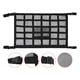 thumbnail image 4 of Bolsa de red de almacenamiento en el techo del maletero del coche | Organizador de carga ajustable para automóvil, SUV, camión, RV | Correas de doble capa | Resistente, gran capacidad, cierre de, 4 of 8