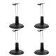 thumbnail image 1 of 4pcs Creative Doll Bracket Support Portable Teddy Bear Stand Fashion Dolls Storage Rack for Home Black 15cm, 1 of 2