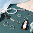 thumbnail image 4 of 1 Box 32Pcs 4 Sizes Spring Key Rings Key Ring Clips Trigger Round Snap Buckle Spring Keyring Buckle Round Carabiner Spring Keychain Key Ring Clips DIY, 4 of 9