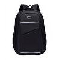 YFTDEF Reflective Strips Computer Backpack Large Capacity Multi-compartment Travel and Outdoor Use Durable Material Stylish Design Fits Laptop and Daily Essentials