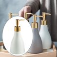 thumbnail image 3 of Liquid Soap Dispenser Bottle with Pump for Dispensing Lotions Shampoo Dish Soaps Hand Soaps Office , White, 3 of 8
