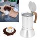thumbnail image 5 of Moka Estufa Cafetera, Metal Estilo Europeo Plata Profesional Moka Pot Para Viajes ANGGREK  Otros, 5 of 7