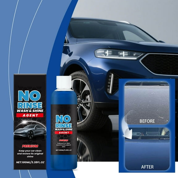 Ceramic Coating Agent for Cars and Household Surfaces - High-Gloss Protective Sealant with Long-Lasting Shine - Easy DIY Application - 3.4 fl oz