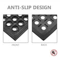 thumbnail image 4 of UBesGoo 24" x 36" Front Door Mat, Indoor/Outdoor Rubber Floor Mat, Anti-Fatigue and Non-Slip, Heavy Duty Durable Outdoor Door Mat, Black, 4 of 13