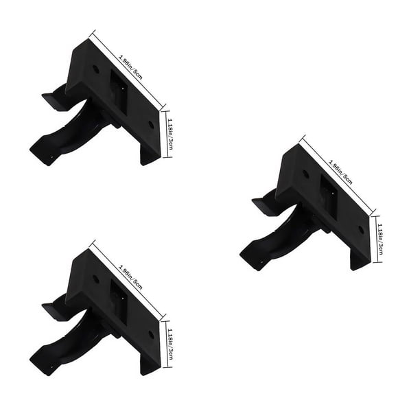 Riwesomey 10 Uds. De Clips ajustables para patas de gabinete de cocina, soportes de zócalo desmontables de plástico, cierre de placa de patada para el Type1 Riwesomey CBP115530
