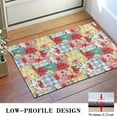 thumbnail image 3 of Pioneer Flower Floral Print Pattern Door Rugs,Washable Non Slip Door Mats Indoor,Decorative Door Mats,Entry Mat Indoor for Entrance,Bedroom,Kitchen,Bathroom,16"x24", 3 of 6