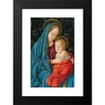 thumbnail image 2 of Master of the Sagramoso Library 17x24 Black Modern Framed Museum Art Print Titled - Madonna and Child, 2 of 5