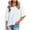 White-09, variant on Mittory Women's Summer Casual Crewneck Batwing Half Sleeve T-Shirts Solid Color Loose Fit Cute Basic Flowy Tops Tees Blouses
