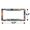 thumbnail image 4 of Koi Pond Fish Garden Pattern License Plate Tag Frame, 4 of 4