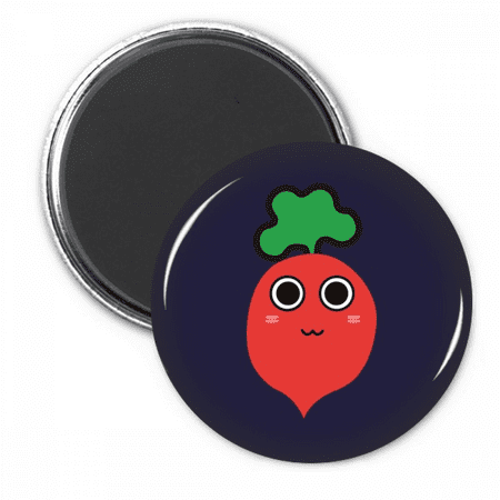 

Cute Cartoon Radish Cry Face Cartoon Refrigerator Magnet Sticker Decoration Badge