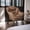 Brown, variant on Demi Bonn Polyester Fabric Large Lazy Chair, Modern Accent Oversized Comfy Reading with Steel Frame and Side Pocket, for Living Room, Bedroom, Dorm, Gray