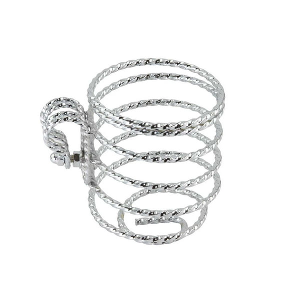 Chrome Steel Twisted Cup Holder for Bikes, bicycles, trikes, lowrider bikes, beach cruisers, stretch bikes.