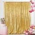 thumbnail image 3 of SquarePie Sequin Backdrop 8FT x 8FT Gold Background Sparkly Curtain for Wedding Party, 3 of 4