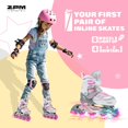 thumbnail image 2 of Patines en línea 2PM SPORTS Cytia Pink Girls con ruedas iluminadas, 2 of 7