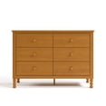 thumbnail image 6 of Art of Nursery by Storkcraft Rio 6 Drawer Nursery Dresser, Almond, 6 of 14