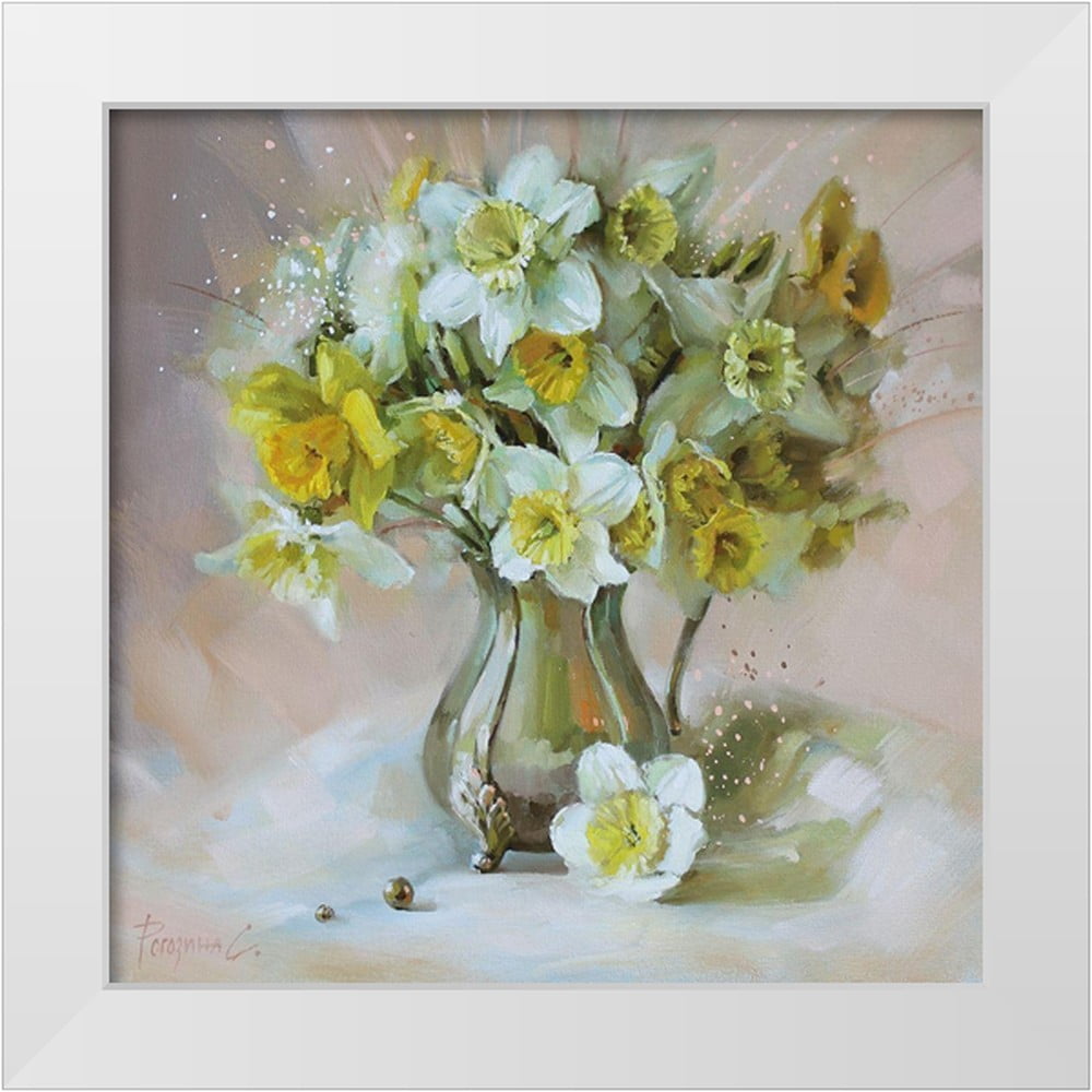 Rogozina, Svetlana 26x26 White Modern Wood Framed Museum Art Print