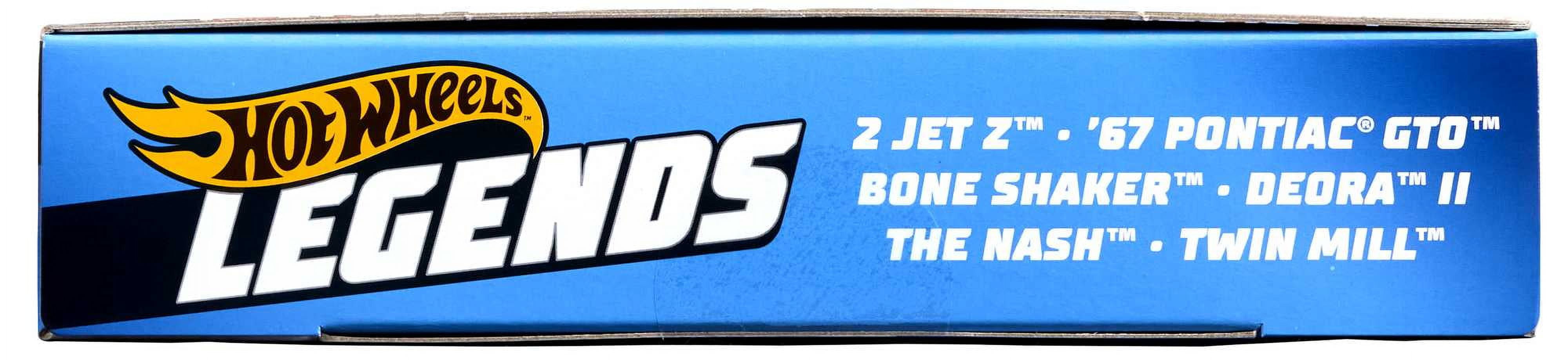 Hot Wheels Legends 6-Pack of 1:64 Scale Collectible Toy Cars (Styles May Vary)