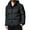 Black, variant on Jackets for Men,Winter Coat with Detachable Hood Heavy Duty Insulated Jacket for Extreme Cold Weather Windproof Rainproof Outdoor Ski,Mens Winter Coats,Size:L