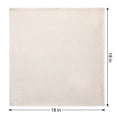 thumbnail image 6 of Unique Bargains 6Pcs Polyester Washable Cloth Napkins Coffee 18x18inch, 6 of 6