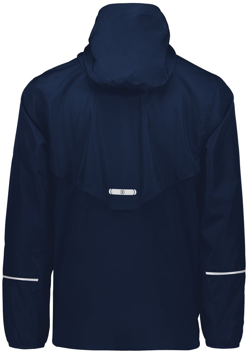 Holloway Sportswear L Packable Full Zip Jacket Navy 229582