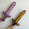 thumbnail image 2 of Juguetes inflables, cuchillo pirata inflable, accesorios de escenario de PVC, espada de mosaico, hacha inflable, 2 of 3