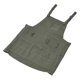 thumbnail image 2 of Paint ceramic apron, adult canvas drawing apron, artist work accessory with pocket., 2 of 5
