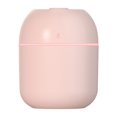 thumbnail image 1 of Mini humidificador de coche con enchufe USB, silencioso, portátil, para el hogar, la oficina y el dormitorio, con forma de gota, 220 ml, color rosa., 1 of 1