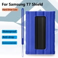 thumbnail image 3 of Funda Protectora Silicona Anticaída para T7 Shield SSD Portátil (oscuro) Azul, 3 of 9