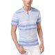 thumbnail image 1 of INC Mens Stripes Inside Stripes Basic Camiseta, Azul, Mediano, 1 of 1
