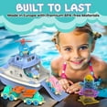 thumbnail image 3 of UTOYZ Ferry Fun and Friends Bath Toy Play Set for Toddlers 12 Months and up, 15 Piece, 3 of 7