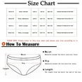 thumbnail image 3 of Honeeladyy Women's Fashion Attractive Traceless Transparent Low Waist G-string Panties Thong, 3 of 6
