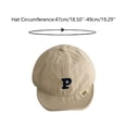 thumbnail image 3 of Kids Toddler Baseball Cap Baby Sun Hat Cute Dinosaur Printed Design, Unisex for Boys Girls Lightweight & Breathable, Outdoor Sun Protection, Ages 2T to 7T Gibobby,One Size,Beige, 3 of 5